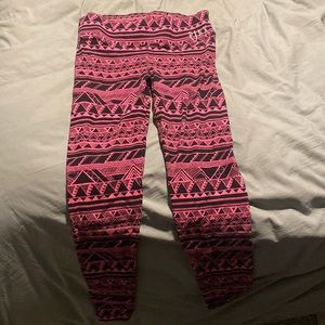 Pink leggings